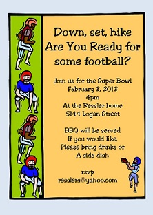 Super Bowl 2017 Invitations 3