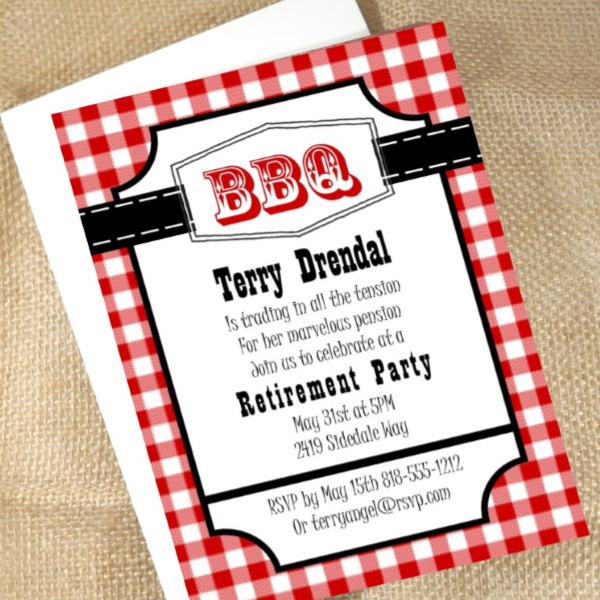 Barbecue Invitations