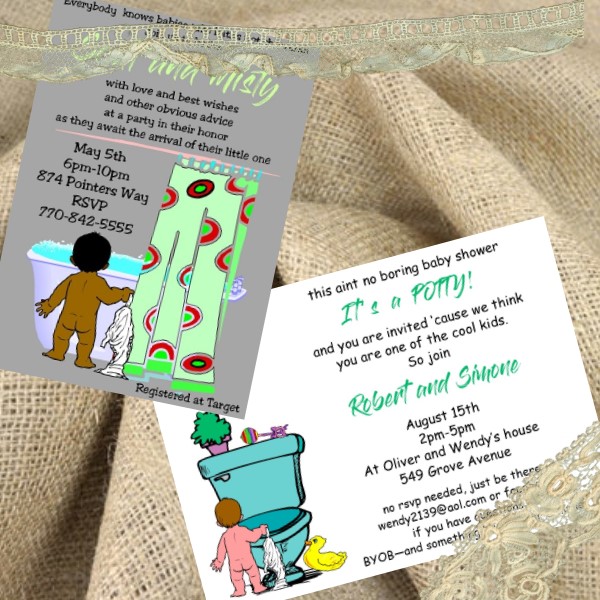 Couples Baby Shower Invitations