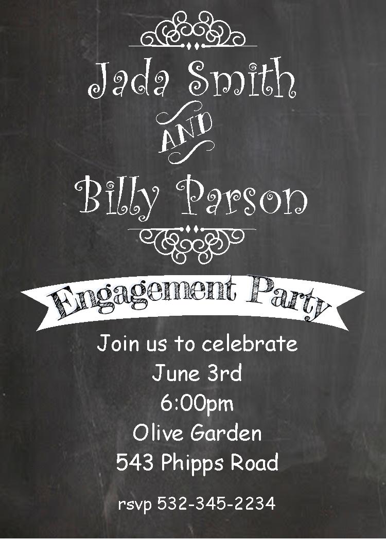 Engagement Party Invitations NEW selections for 2023